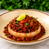 Chili de Vitela com feijão preto