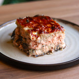 Lasanha Integral de Salmão