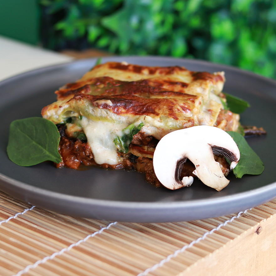 Lasanha Integral de Novilho e Legumes