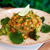 Caril Verde de Grão de Bico