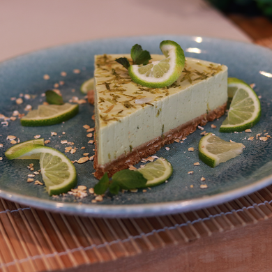 Cheesecake de Abacate e Lima