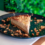 Cheesecake de Manteiga de Amendoim com chocolate negro