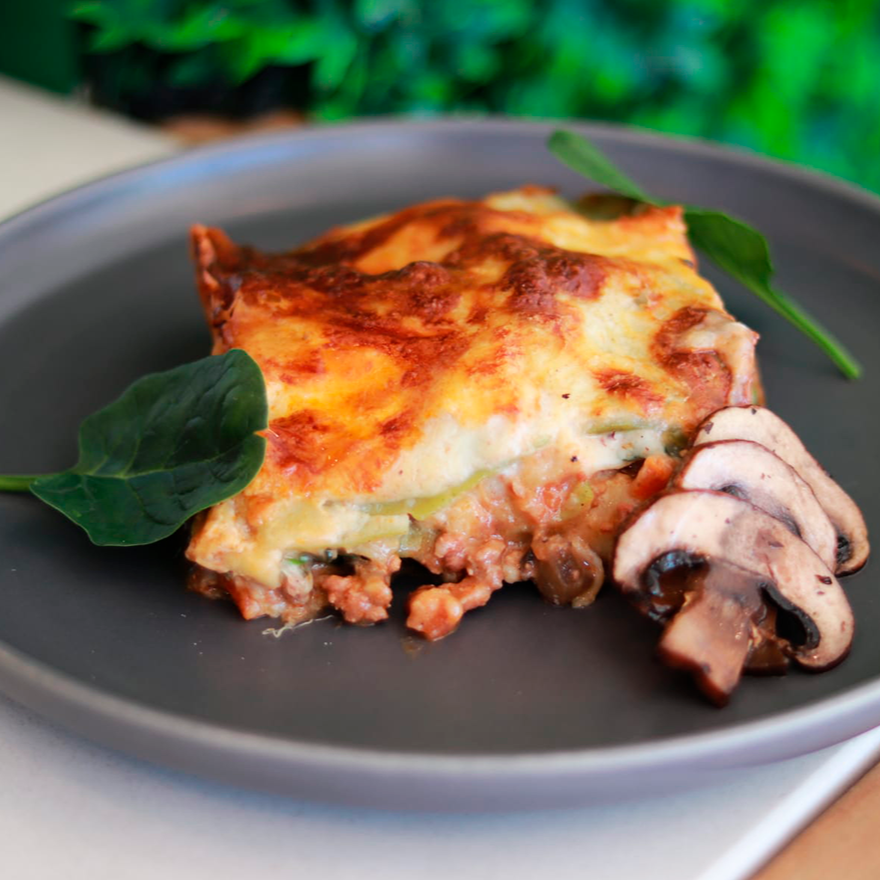 Lasanha Integral de Novilho e Legumes
