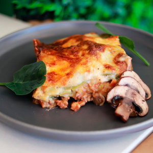 Lasanha Integral de Novilho e Legumes